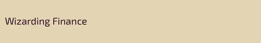 Wizarding Finance